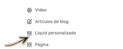 Pega el código